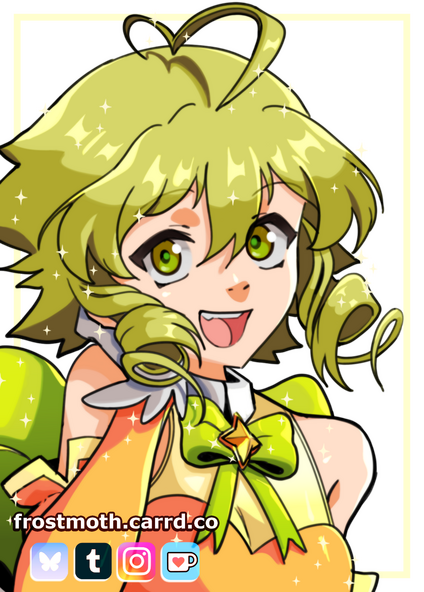 Chest-Up w/ transparent background example ($20)