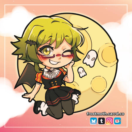 Chibi + Detailed props example ($25)